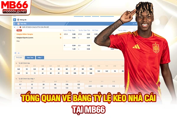 Tỷ Lệ Kèo Nhà Cái: Cách Đọc Bảng Cược Chuẩn Xác 5s 2 Tổng quan về bảng tỷ lệ kèo nhà cái tại MB66